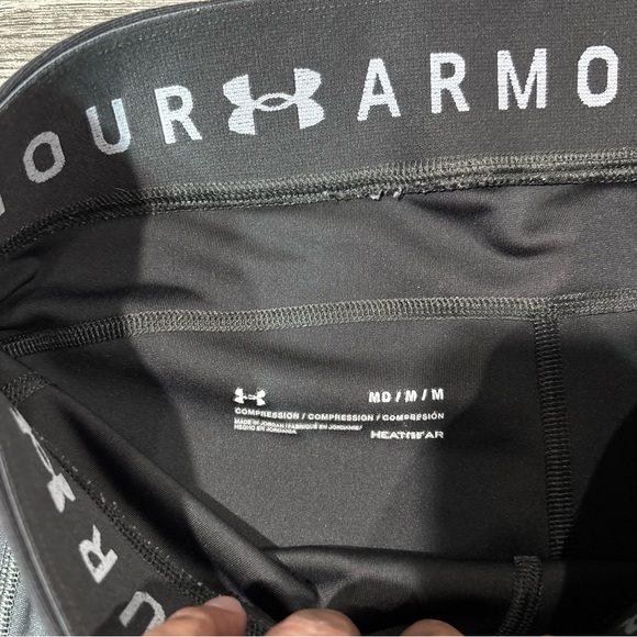 Women’s Under Armour Heat Gear Compression Leggings Size Medium Lot Of 3 - Picture 7 of 13
